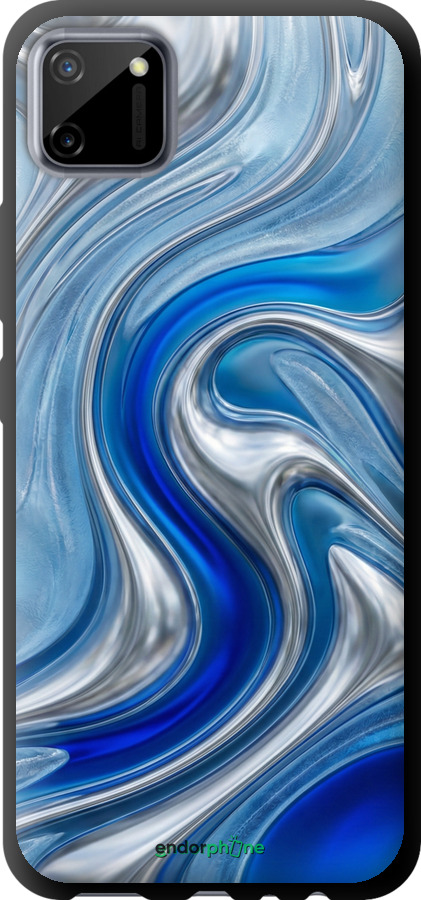 TPU чехол Liquid Chrome для Realme C11 2020 - 6781b-2031 изображение 