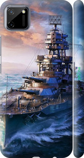 3D пластиковый матовый чехол Военный корабль, world of tanks, wargaming для Realme C11 2020 - 6461m-2031 изображение 