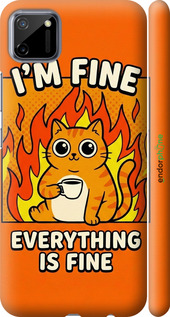 3D пластиковий матовий чохол 'Funny Cat' для Realme C11 2020 зображення 17