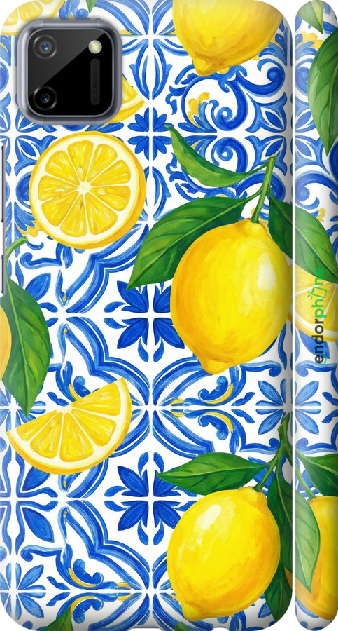 3D пластиковый матовый чехол Grocery Girl Italian Summer для Realme C11 2020 - 6766m-2031 изображение 