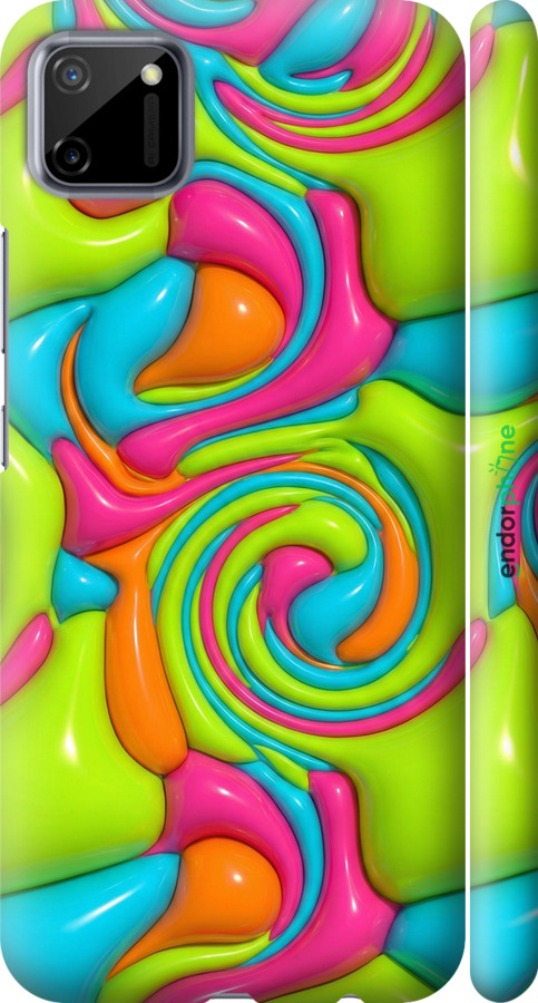 3D пластиковый матовый чехол Y2K Jelly Dream для Realme C11 2020 - 6780m-2031 изображение 