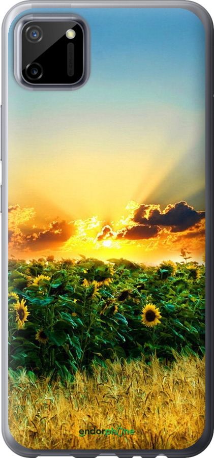 

2D пластиковий чохол "Україна" для Realme C11 2020