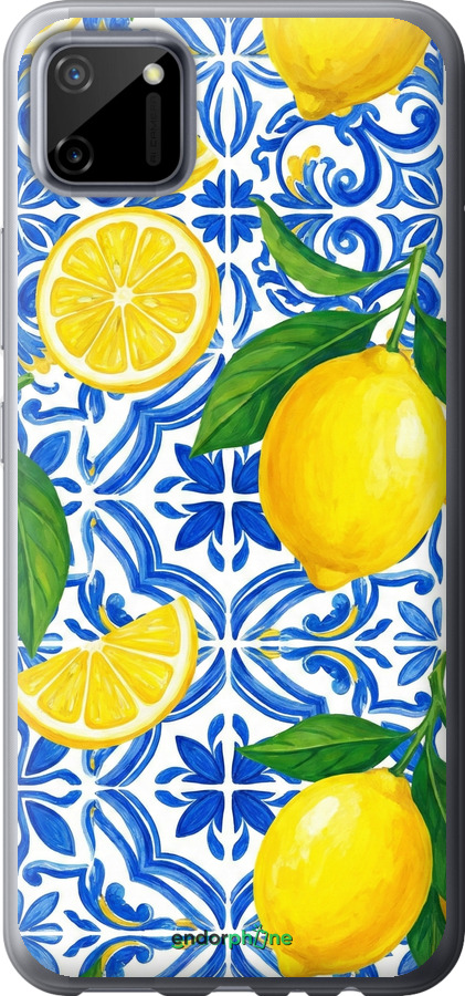 Силиконовый чехол Grocery Girl Italian Summer для Realme C11 2020 - 6766u-2031 изображение 