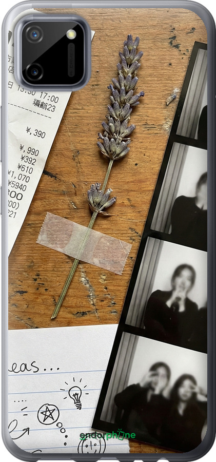 Силиконовый чехол Aesthetic Scrapbook Collage для Realme C11 2020 - 6773u-2031 изображение 