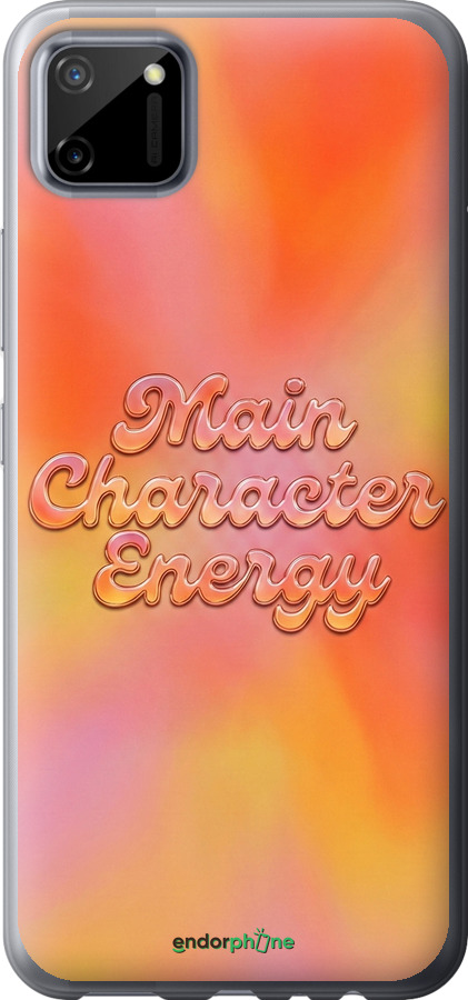 Силиконовый чехол Aura Gradient Main Character Energy Aesthetic Y2K для Realme C11 2020 - 6783u-2031 изображение 