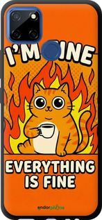 TPU чехол 'Funny Cat' для Realme C12 изображение 3