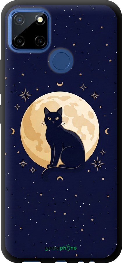TPU чехол Cute Cat Celestial/Witchy для Realme C12 - 6787b-2240 изображение 