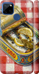 3D пластиковый матовый чехол 'Vintage Sardine Tin Phone' для Realme 7i изображение 9