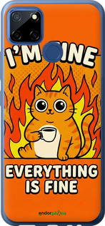 2D пластиковый чехол 'Funny Cat' для Realme 7i изображение 11