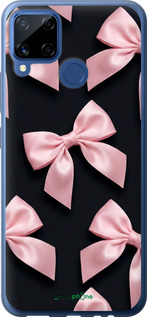 Силиконовый чехол Coquette Ribbons Dark Coquette для Realme C15 - 6767u-2063 изображение 