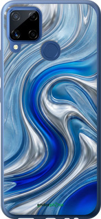 Силиконовый чехол 'Liquid Chrome' для Realme C15 изображение 5