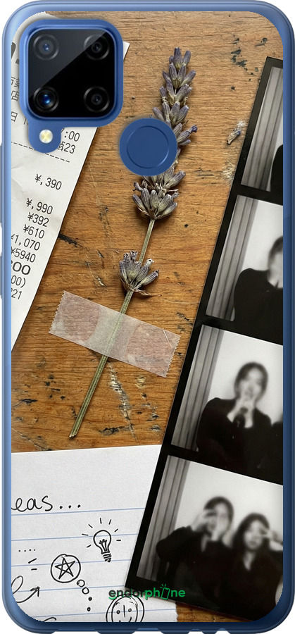 Силіконовий чехол Aesthetic Scrapbook Collage для Realme C15 - 6773u-2063 изображение 