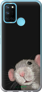 Силиконовый чехол The Peeking Rat для Realme C17 - 6442u-2121 изображение 