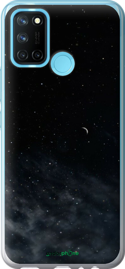 Силиконовый чехол Ночное небо для Realme C17 - 6451u-2121 изображение 