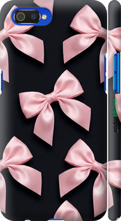 3D пластиковый матовый чехол 'Coquette Ribbons Dark Coquette' для Realme C2 изображение 1
