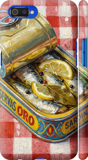3D пластиковый матовый чехол 'Vintage Sardine Tin Phone' для Realme C2 изображение 7