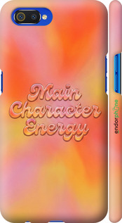 3D пластиковый матовый чехол Aura Gradient Main Character Energy Aesthetic Y2K для Realme C2 - 6783m-1852 изображение 
