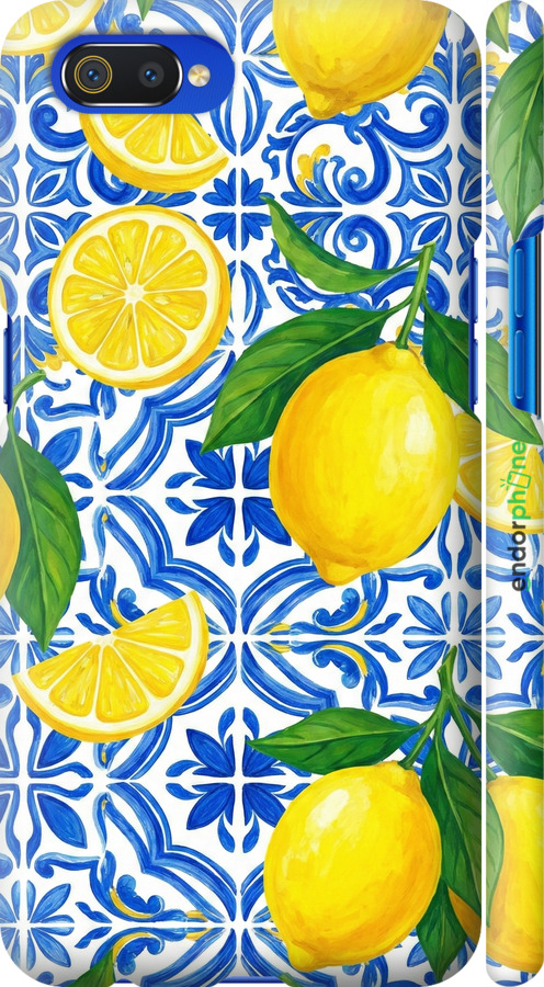 3D пластиковый матовый чехол Grocery Girl Italian Summer для Realme C2 - 6766m-1852 изображение 