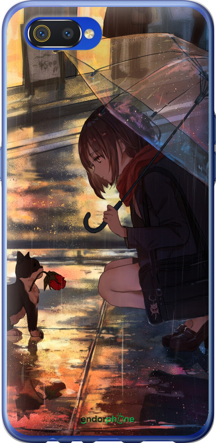 2D пластиковый чехол Anime для Realme C2 - 6609t-1852 изображение 