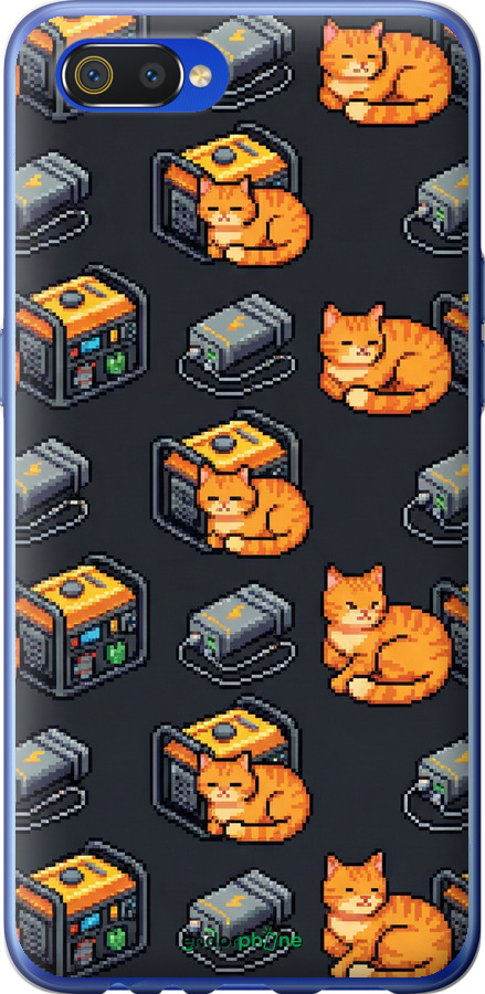 2D пластиковый чехол Autonomous Zone для Realme C2 - 6771t-1852 изображение 