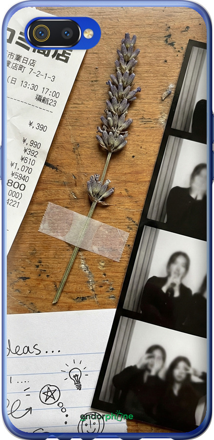 2D пластиковый чехол Aesthetic Scrapbook Collage для Realme C2 - 6773t-1852 изображение 