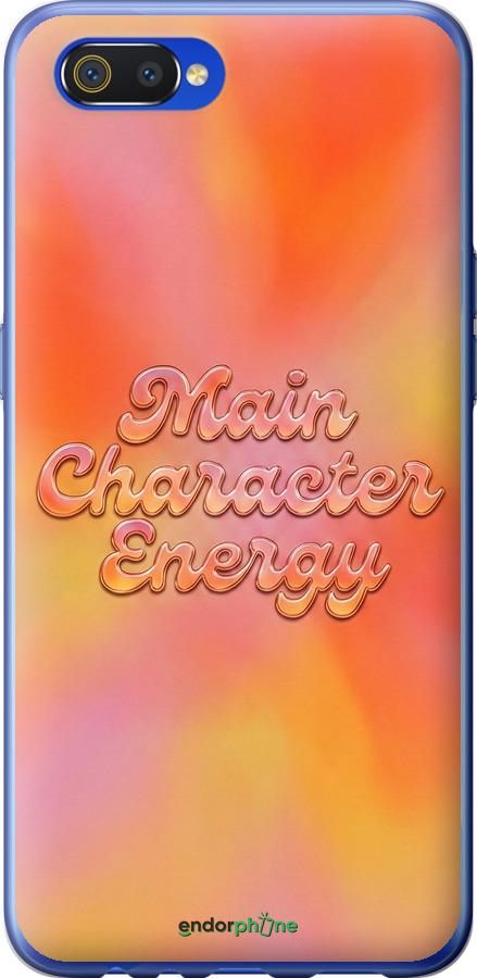 2D пластиковый чехол Aura Gradient Main Character Energy Aesthetic Y2K для Realme C2 - 6783t-1852 изображение 