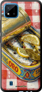 TPU чехол Vintage Sardine Tin Phone для Realme C20A - 6772b-2416 изображение 