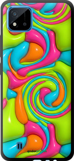 TPU чехол Y2K Jelly Dream для Realme C20A - 6780b-2416 изображение 