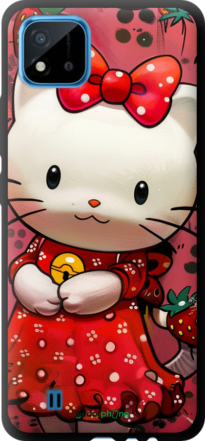 TPU чехол hello kitty1 для Realme C11 2021 - 6036b-2485 изображение 