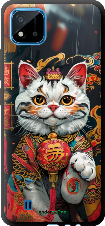 TPU чехол China Cat v2 для Realme C11 2021 - 6135b-2485 изображение 