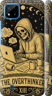 3D пластиковый матовый чехол The Overthinker для Realme C20A - 6774m-2416 изображение 