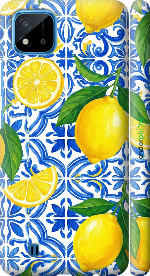 3D пластиковий матовий чехол Grocery Girl Italian Summer для Realme C11 2021 - 6766m-2485 изображение 