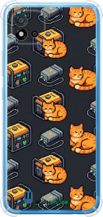 Силіконовий протиударний с посиленими кутами чехол Autonomous Zone для Realme C20A - 6771sp-2416 изображение 