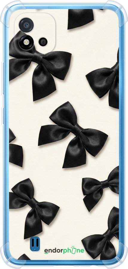 Силикон с усиленными углами чехол Dark Coquette для Realme C20A - 6765sp-2416 изображение 