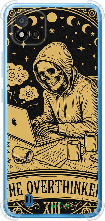 Силикон с усиленными углами чехол The Overthinker для Realme C11 2021 - 6774sp-2485 изображение 