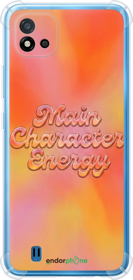 Силіконовий протиударний с посиленими кутами чехол Aura Gradient Main Character Energy Aesthetic Y2K для Realme C11 2021 - 6783sp-2485 изображение 