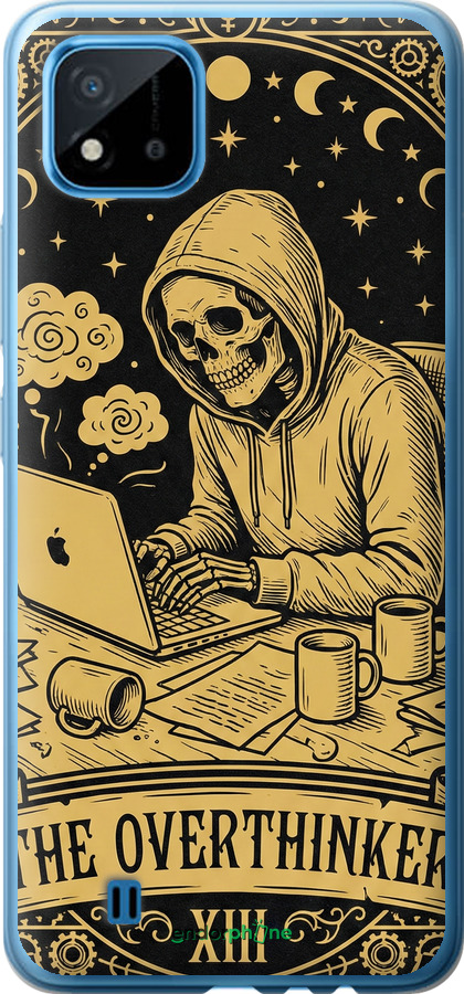 2D пластиковый чехол The Overthinker для Realme C20A - 6774t-2416 изображение 