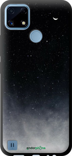 TPU чехол Сині хмари, Синій місяць для Realme C21 - 6396b-2321 изображение 
