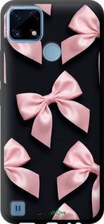 TPU чехол Coquette Ribbons Dark Coquette для Realme C21 - 6767b-2321 изображение 