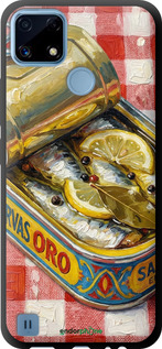 TPU чехол Vintage Sardine Tin Phone для Realme C21 - 6772b-2321 изображение 