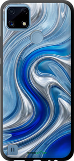TPU чехол Liquid Chrome для Realme C21 - 6781b-2321 изображение 