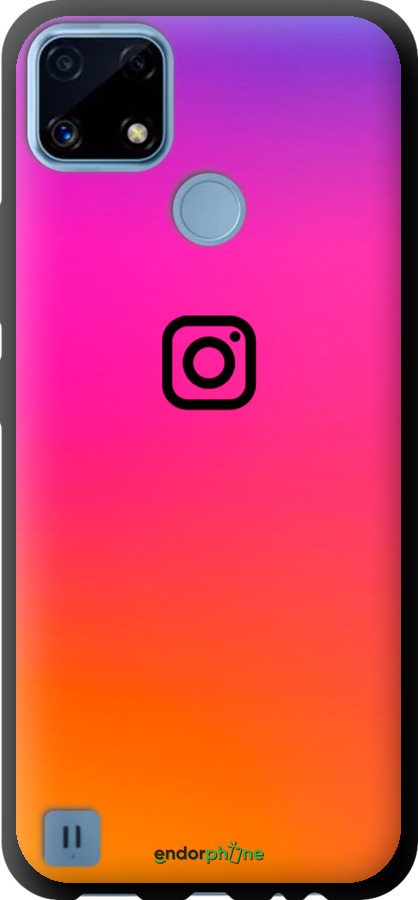 TPU чехол Instagram для Realme C21 - 4273b-2321 изображение 