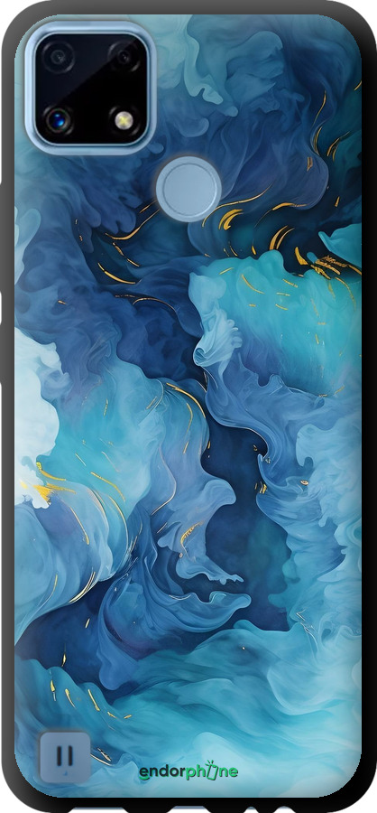 TPU чехол Акварель для Realme C21 - 6320b-2321 изображение 