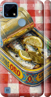 3D пластиковый матовый чехол 'Vintage Sardine Tin Phone' для Realme C21 изображение 9