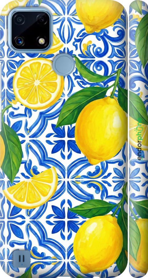 3D пластиковий матовий чехол Grocery Girl Italian Summer для Realme C21 - 6766m-2321 изображение 