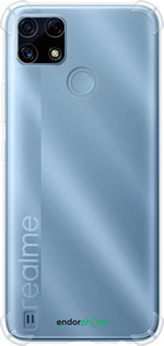 Силикон с усиленными углами чехол 'Прозрачный' для Realme C21 изображение 24