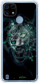 Силикон с усиленными углами чехол Wolf для Realme C21 - 6610sp-2321 изображение 