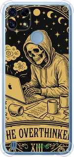 Силіконовий протиударний с посиленими кутами чехол The Overthinker для Realme C21 - 6774sp-2321 изображение 