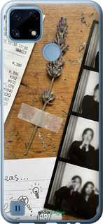 Силиконовый чехол Aesthetic Scrapbook Collage для Realme C21 - 6773u-2321 изображение 