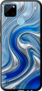 TPU чехол Liquid Chrome для Realme C25Y - 6781b-2553 изображение 
